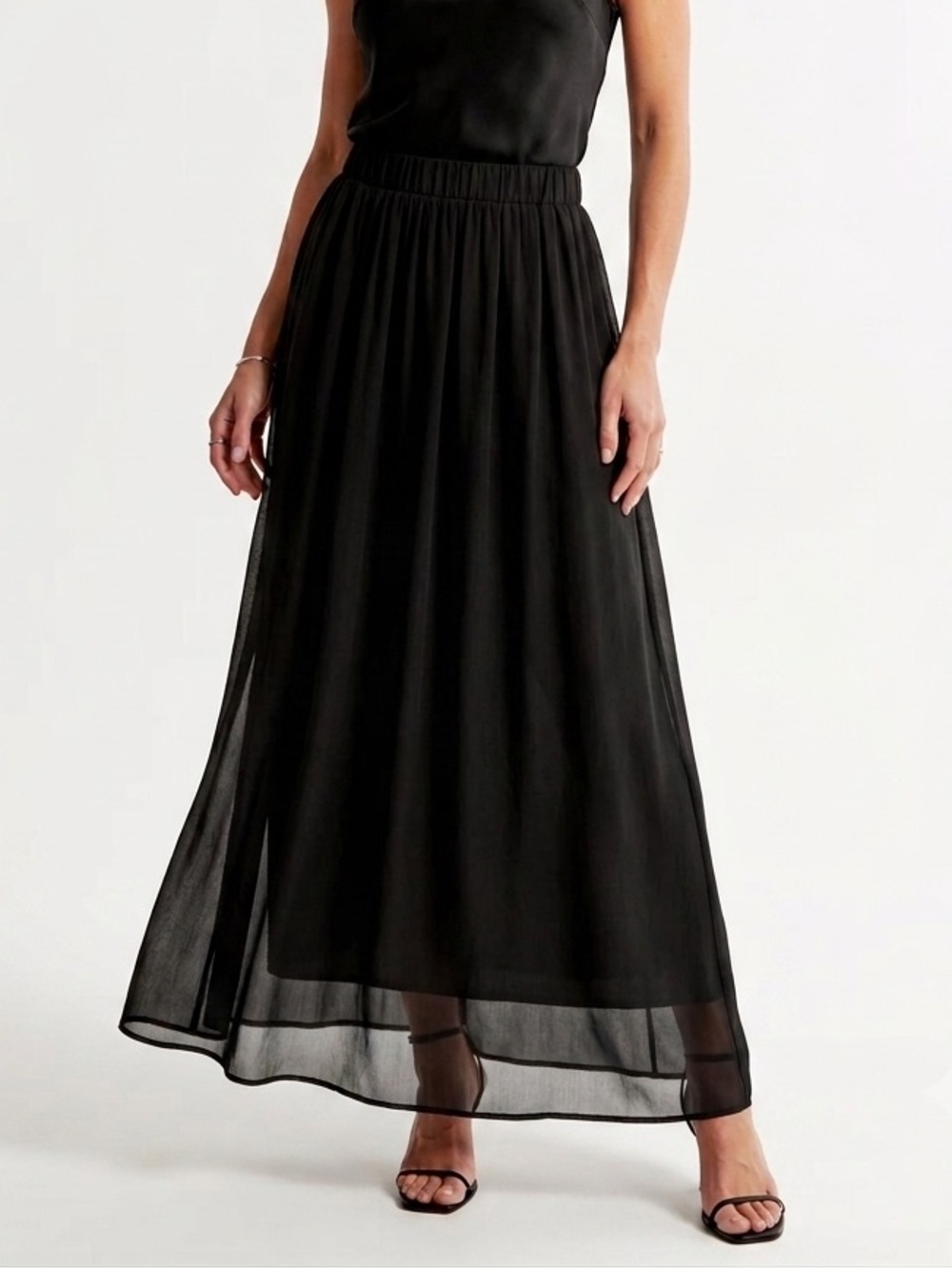 COSTA BLANCA | SHEER MAXI SKIRT